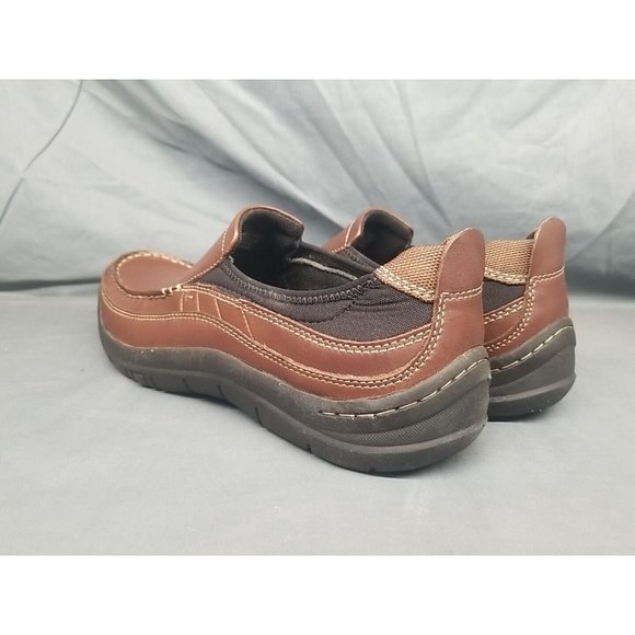 Bostonian Men's Kongo Excel Slip On Shoes Leather Brown Size 8 WIDE NEW IN BOX! - Picture 5 of 10